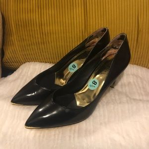 Ted baker Wishiri pointed toe leather court shoes
